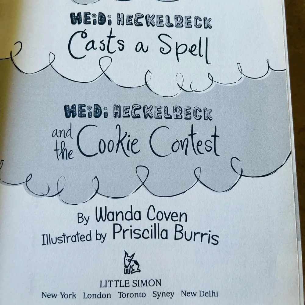 Heidi Heckelbeck 3 Books in 1 Children Reading Books